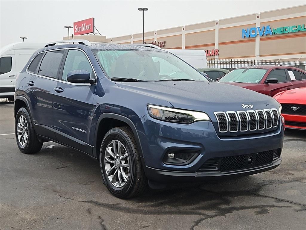 used 2021 Jeep Cherokee car, priced at $27,991