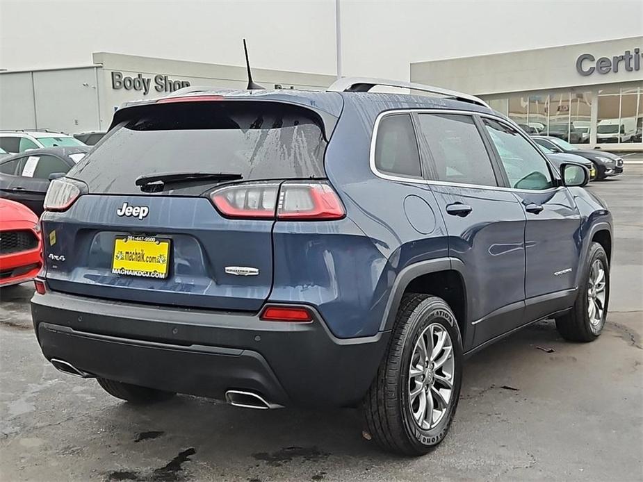 used 2021 Jeep Cherokee car, priced at $27,991