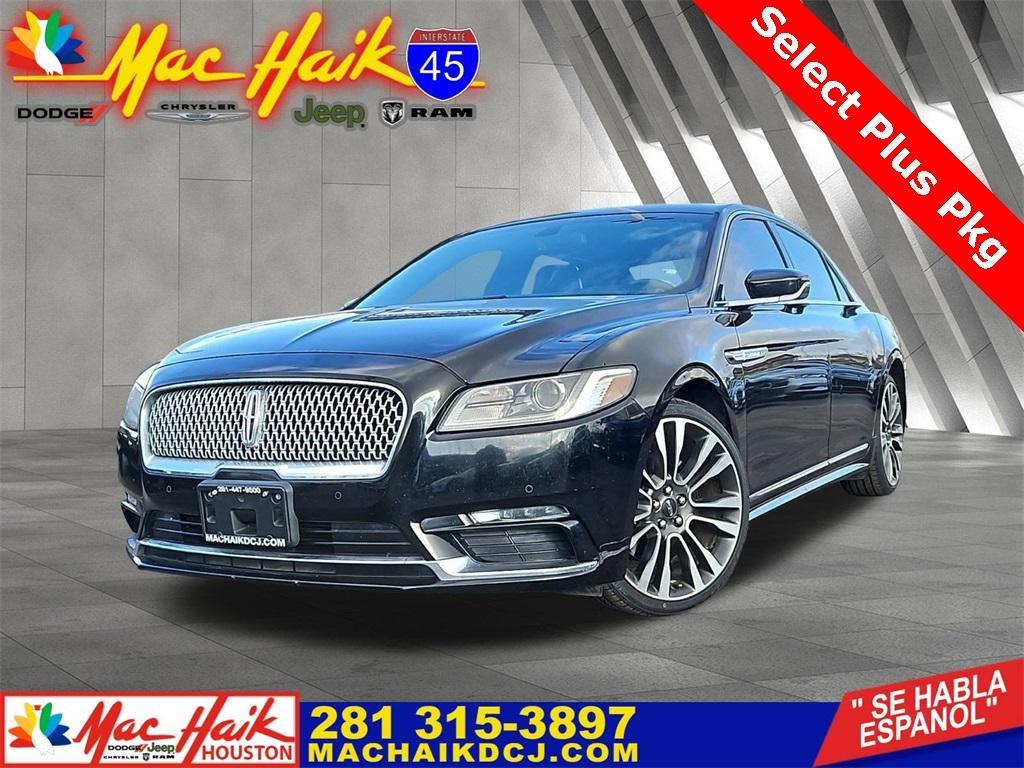 used 2018 Lincoln Continental car, priced at $21,794