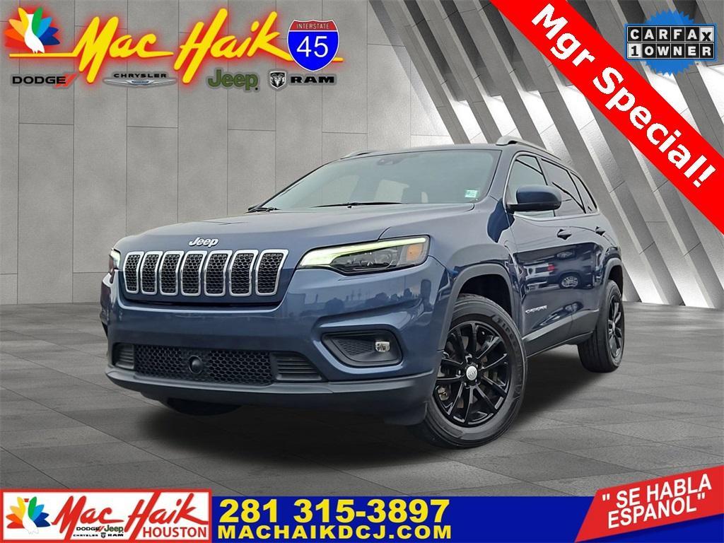 used 2021 Jeep Cherokee car, priced at $24,994