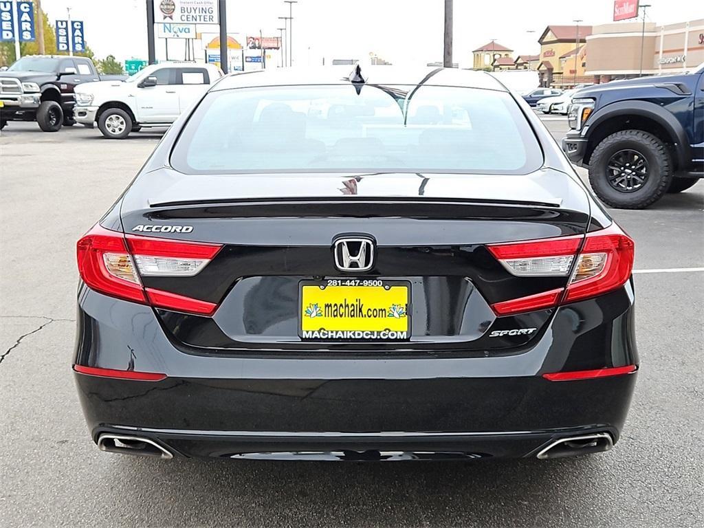 used 2021 Honda Accord car, priced at $23,491