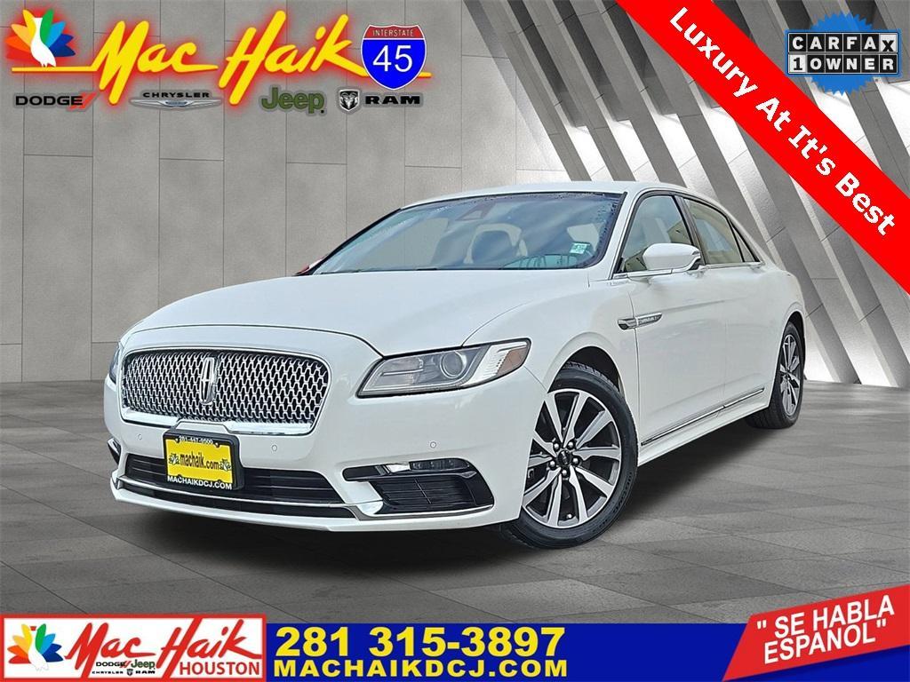 used 2020 Lincoln Continental car, priced at $26,991