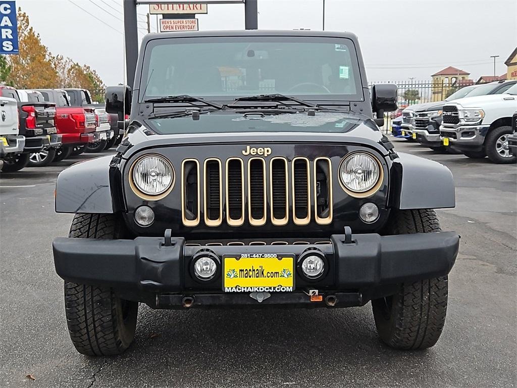 used 2014 Jeep Wrangler Unlimited car, priced at $26,991