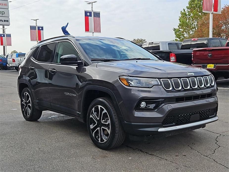 used 2022 Jeep Compass car, priced at $26,991