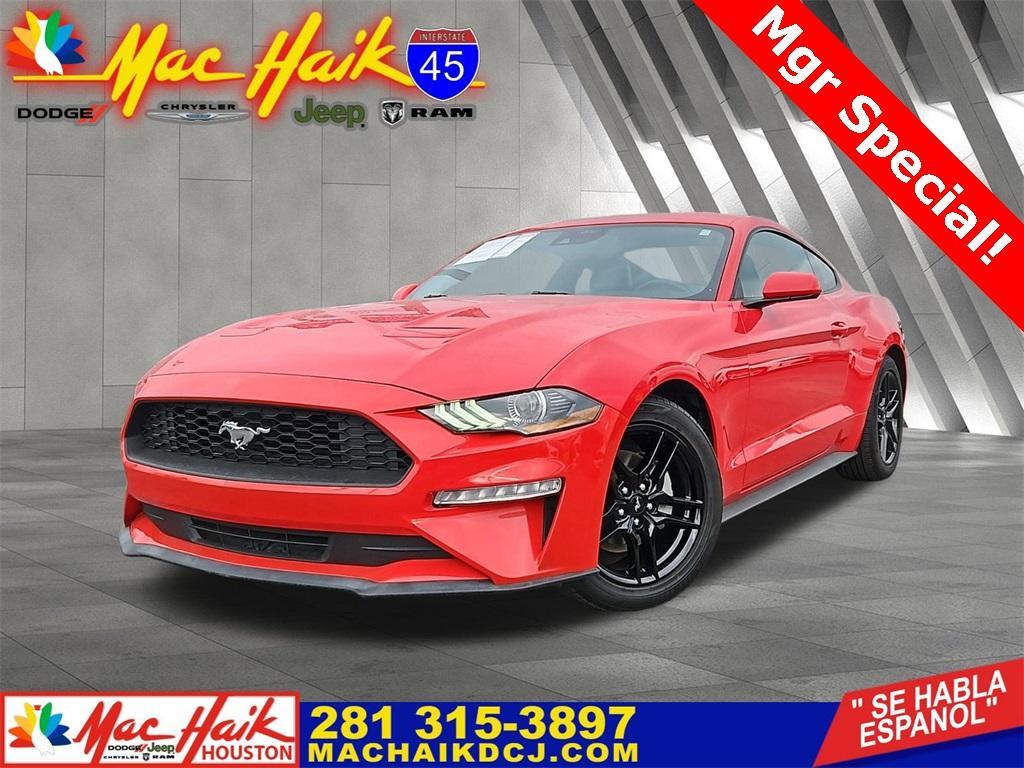 used 2022 Ford Mustang car, priced at $23,999