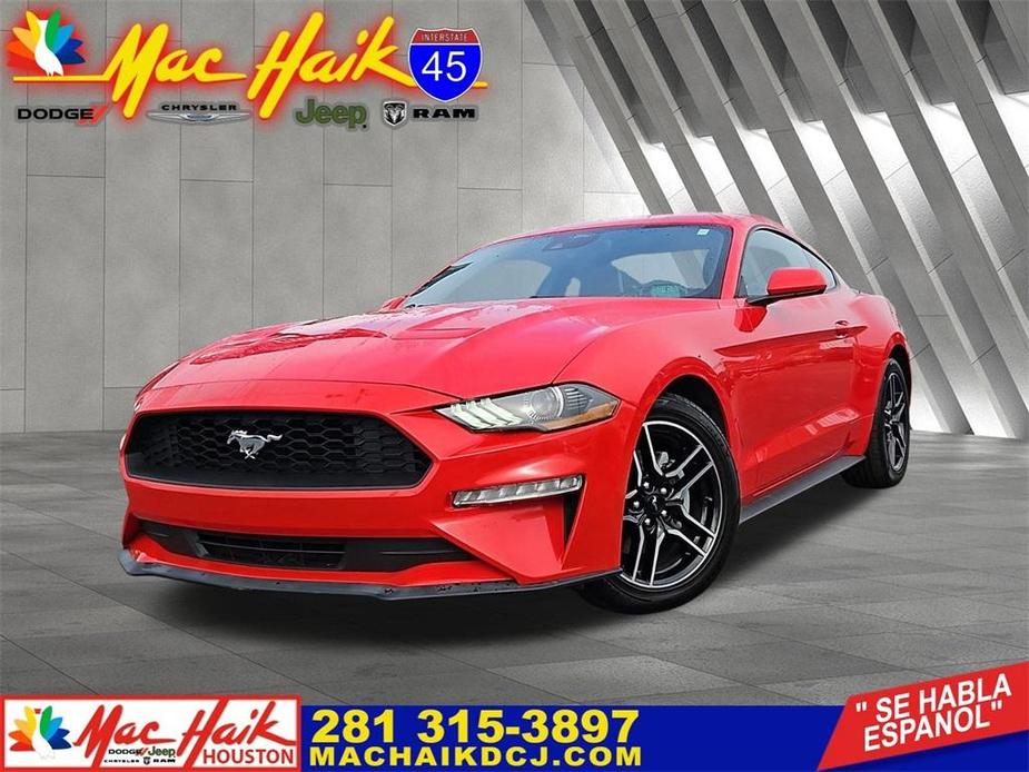 used 2022 Ford Mustang car, priced at $25,391