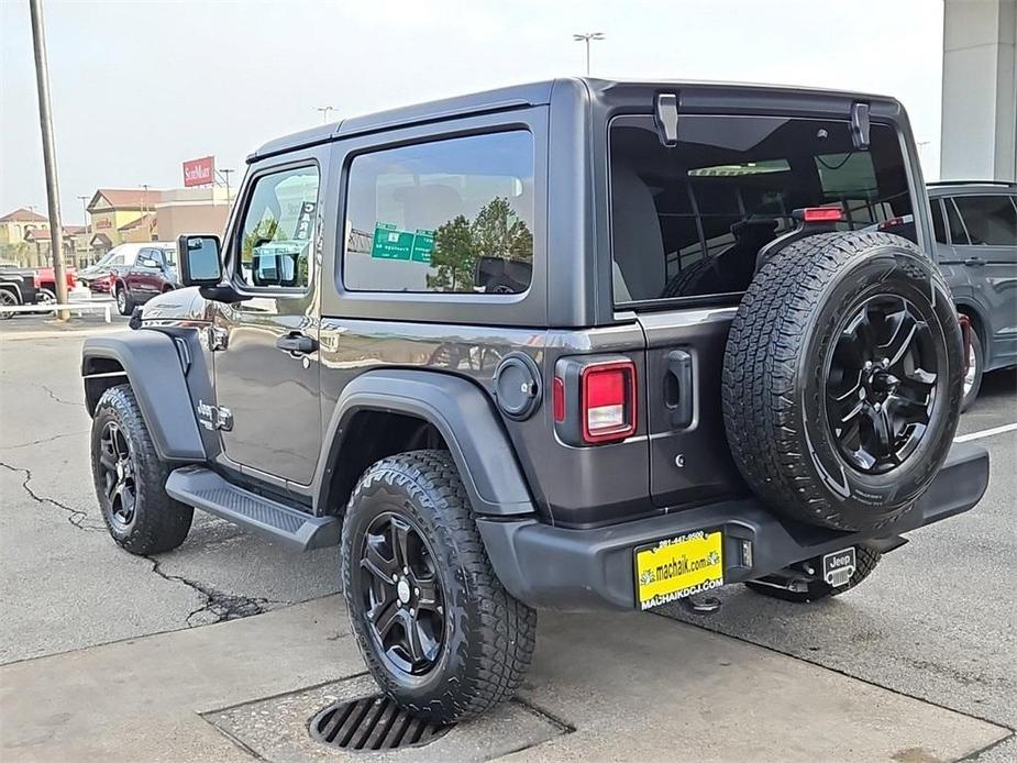 used 2018 Jeep Wrangler car, priced at $25,799