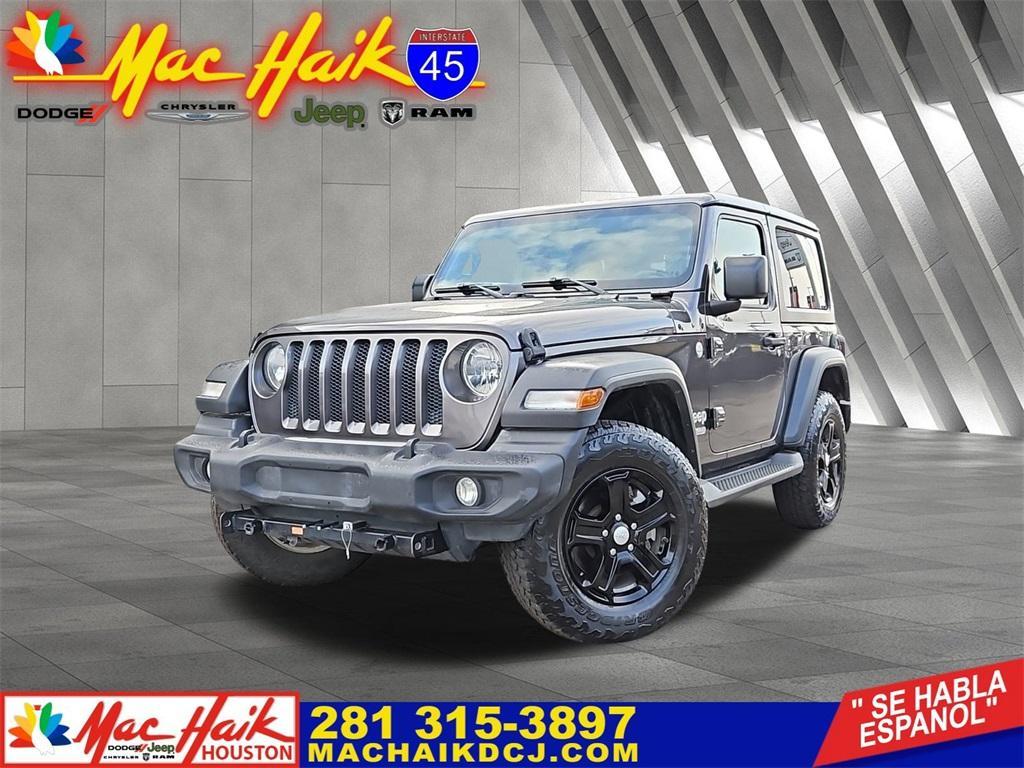 used 2018 Jeep Wrangler car, priced at $25,991