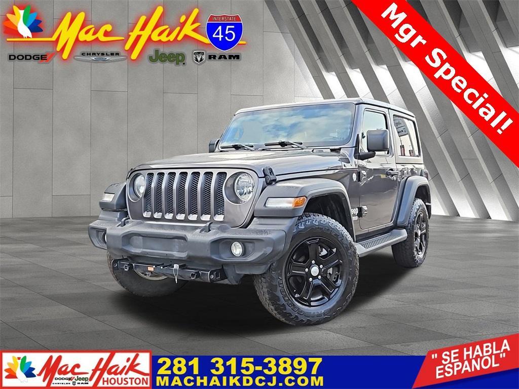 used 2018 Jeep Wrangler car, priced at $22,899