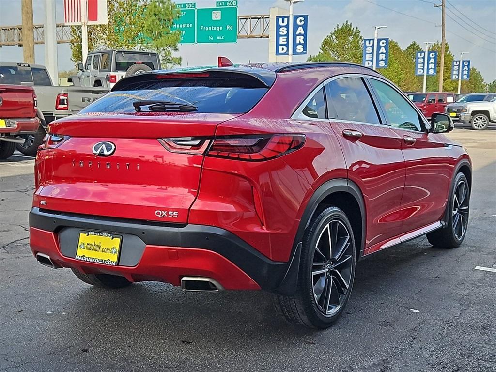 used 2022 INFINITI QX55 car, priced at $32,991