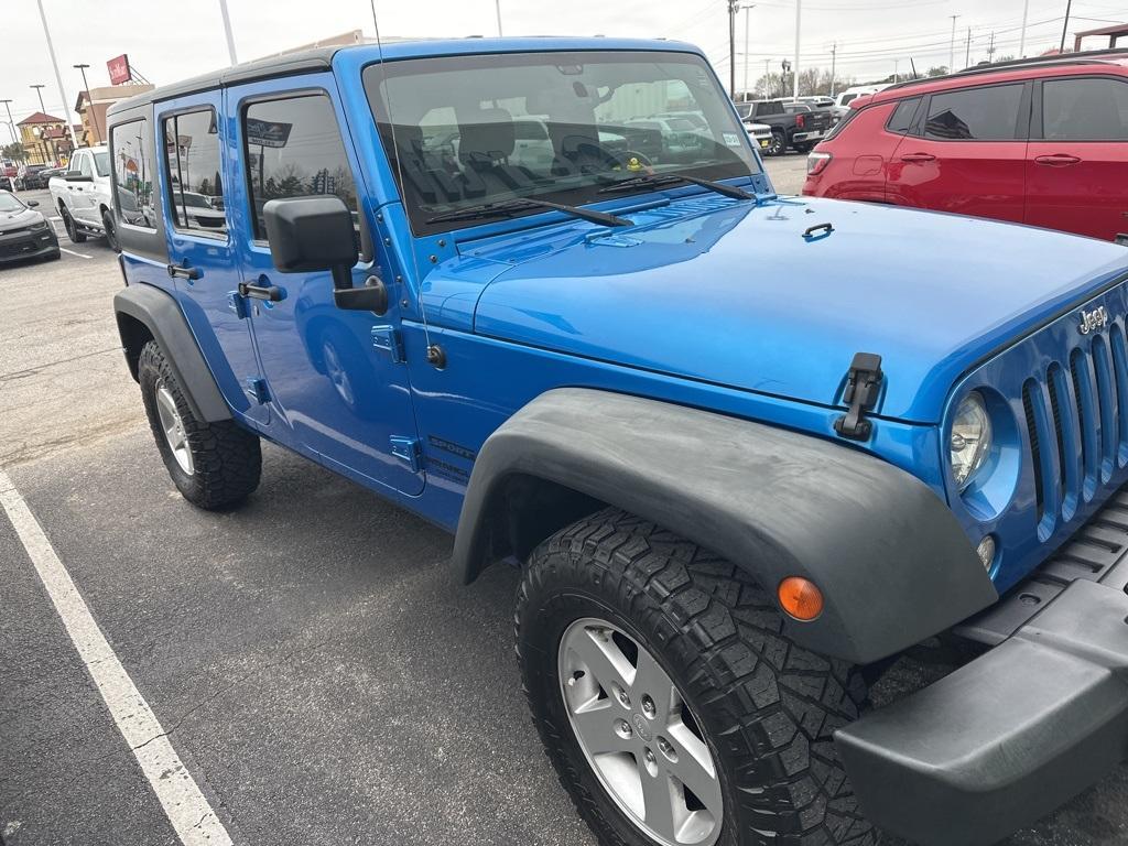 used 2015 Jeep Wrangler Unlimited car, priced at $18,991