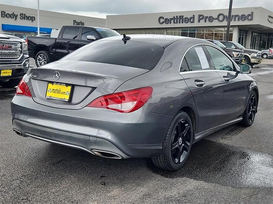 used 2019 Mercedes-Benz CLA 250 car, priced at $19,999