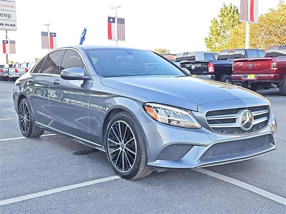 used 2021 Mercedes-Benz C-Class car, priced at $29,995