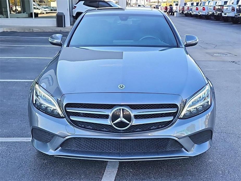 used 2021 Mercedes-Benz C-Class car, priced at $29,995