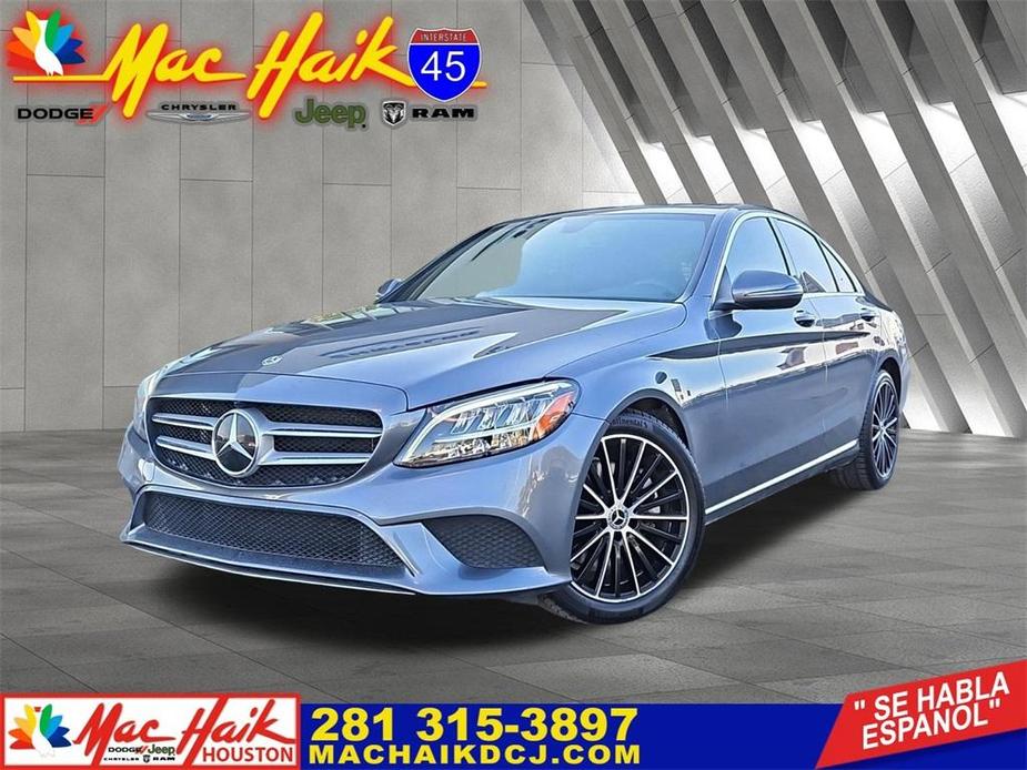 used 2021 Mercedes-Benz C-Class car, priced at $29,995