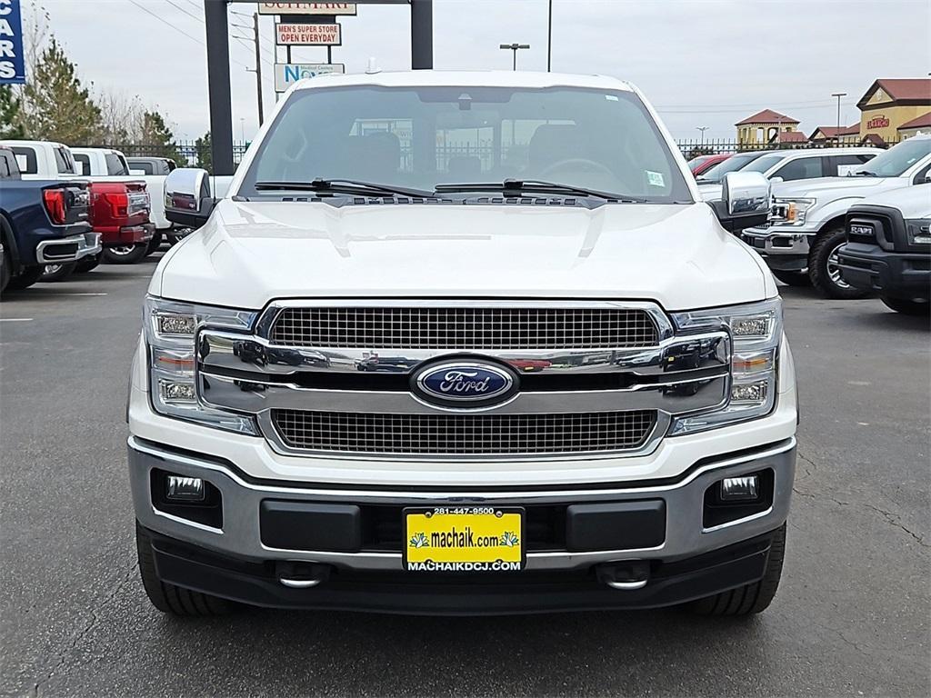 used 2018 Ford F-150 car, priced at $37,784