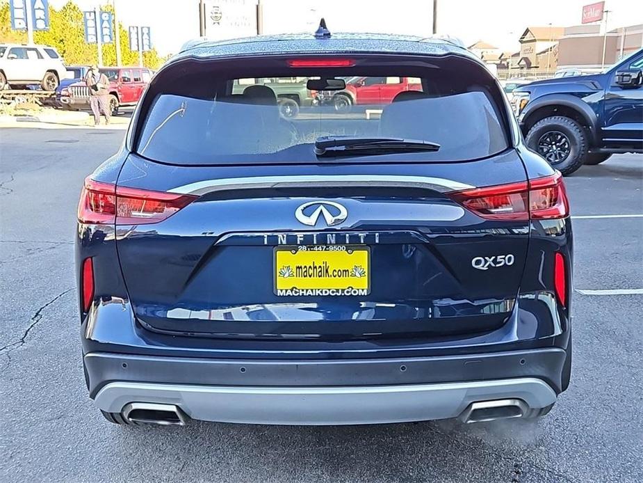 used 2021 INFINITI QX50 car, priced at $25,991