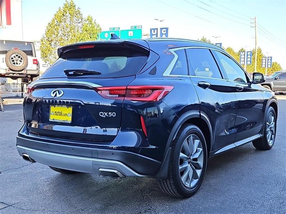 used 2021 INFINITI QX50 car, priced at $25,991