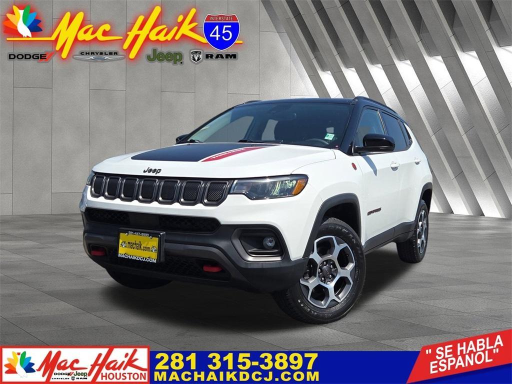 used 2022 Jeep Compass car, priced at $23,379