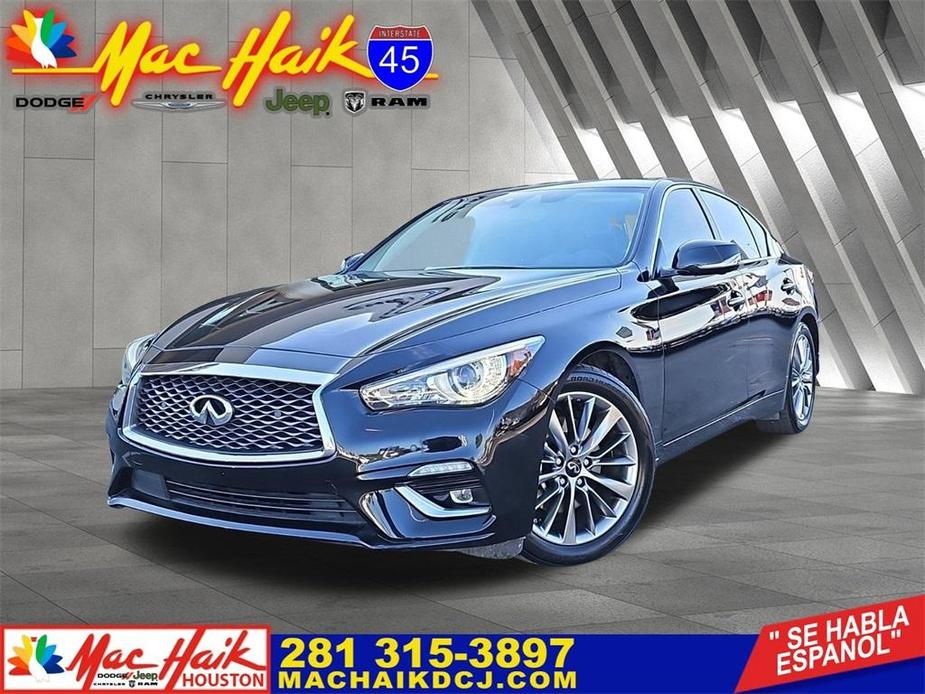 used 2022 INFINITI Q50 car, priced at $25,891