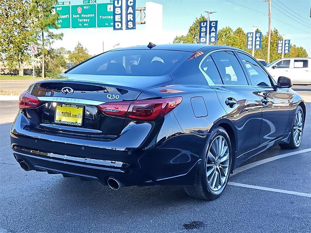 used 2022 INFINITI Q50 car, priced at $25,891