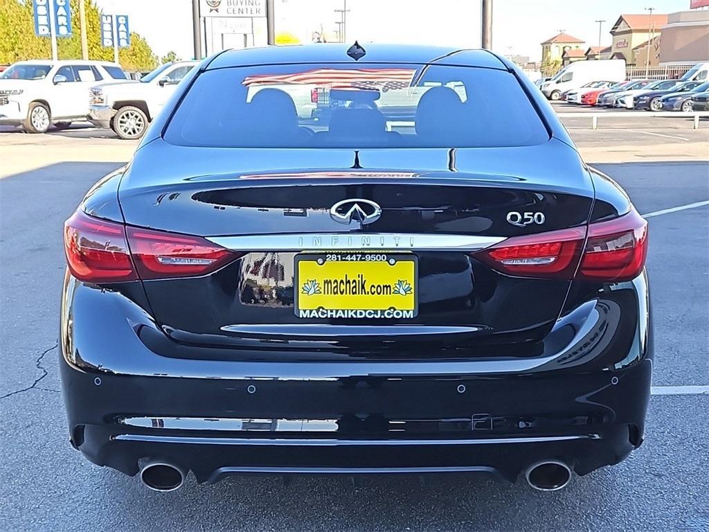 used 2022 INFINITI Q50 car, priced at $25,891