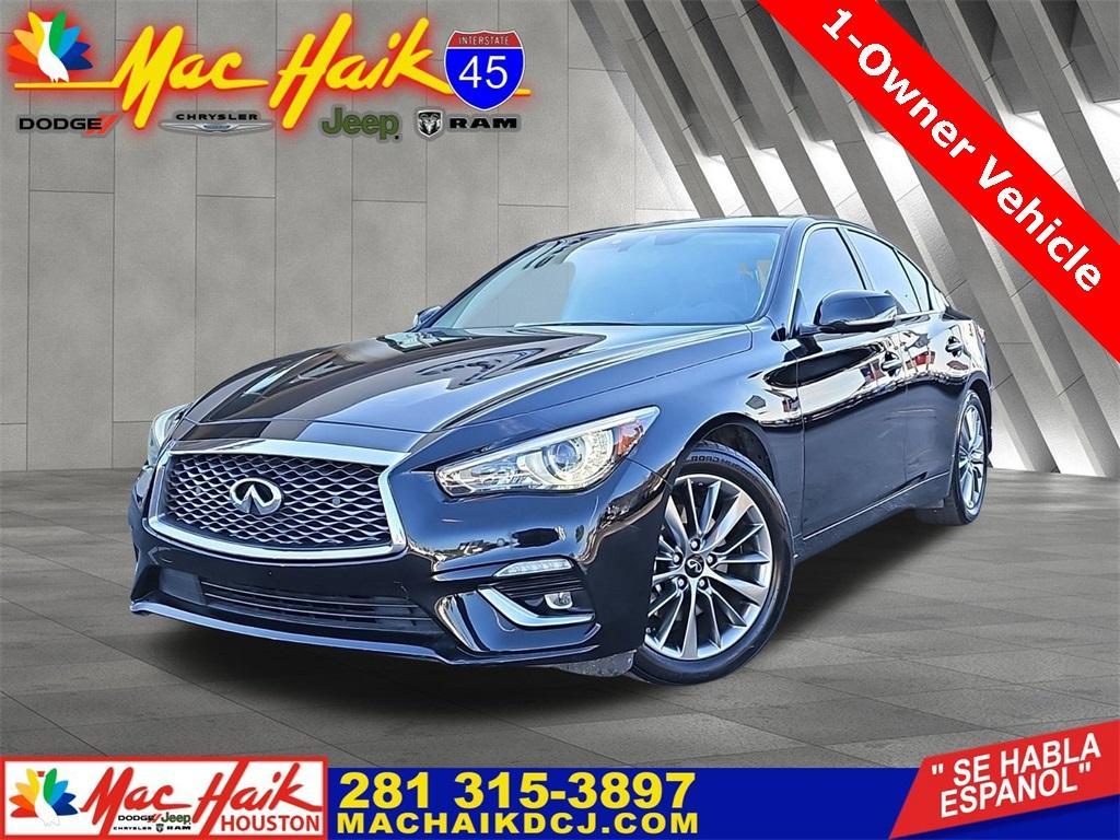 used 2022 INFINITI Q50 car, priced at $24,499