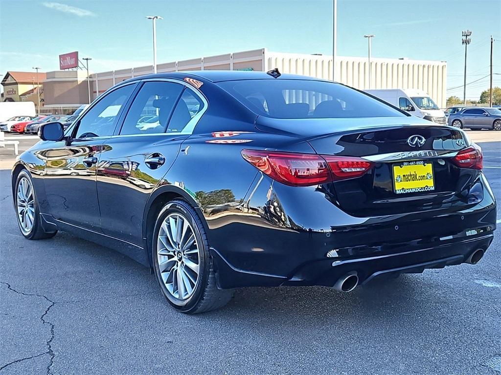 used 2022 INFINITI Q50 car, priced at $25,891