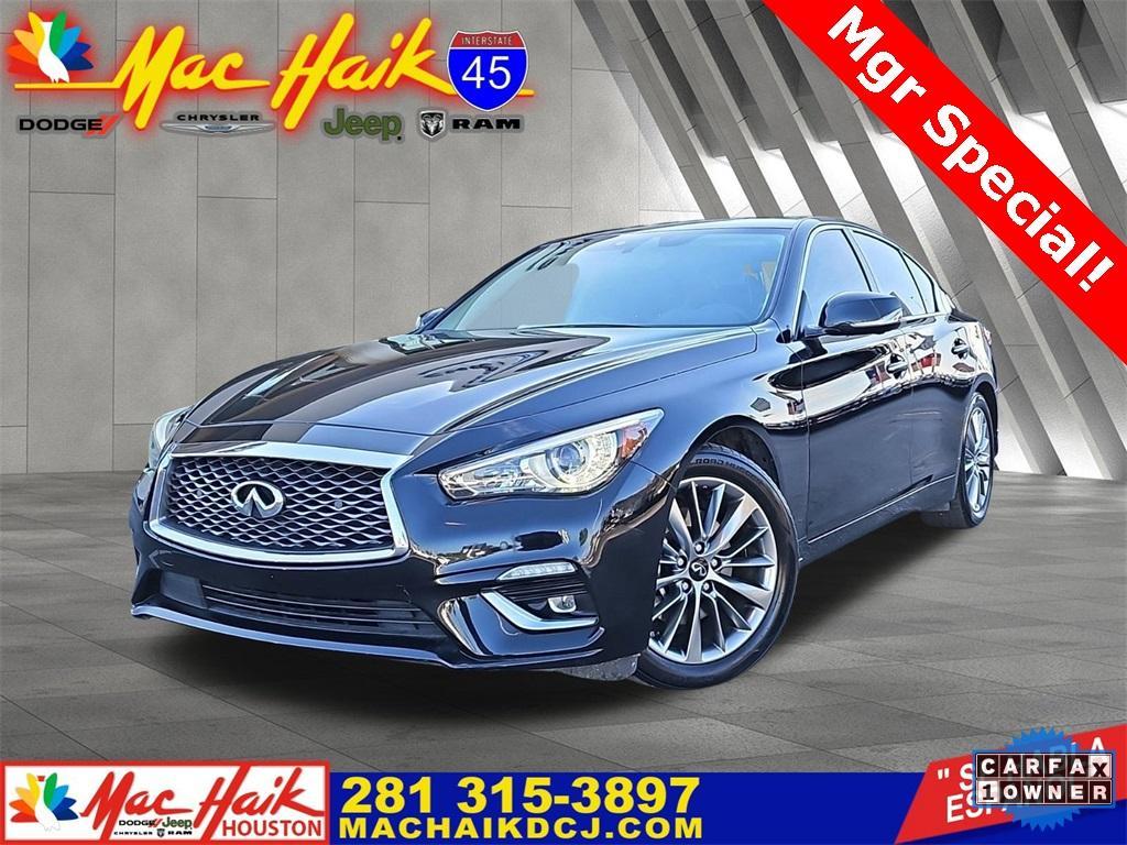 used 2022 INFINITI Q50 car, priced at $24,299