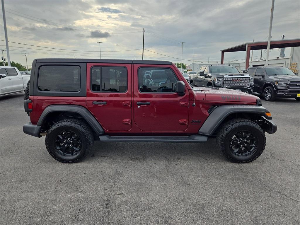 used 2021 Jeep Wrangler Unlimited car, priced at $28,799