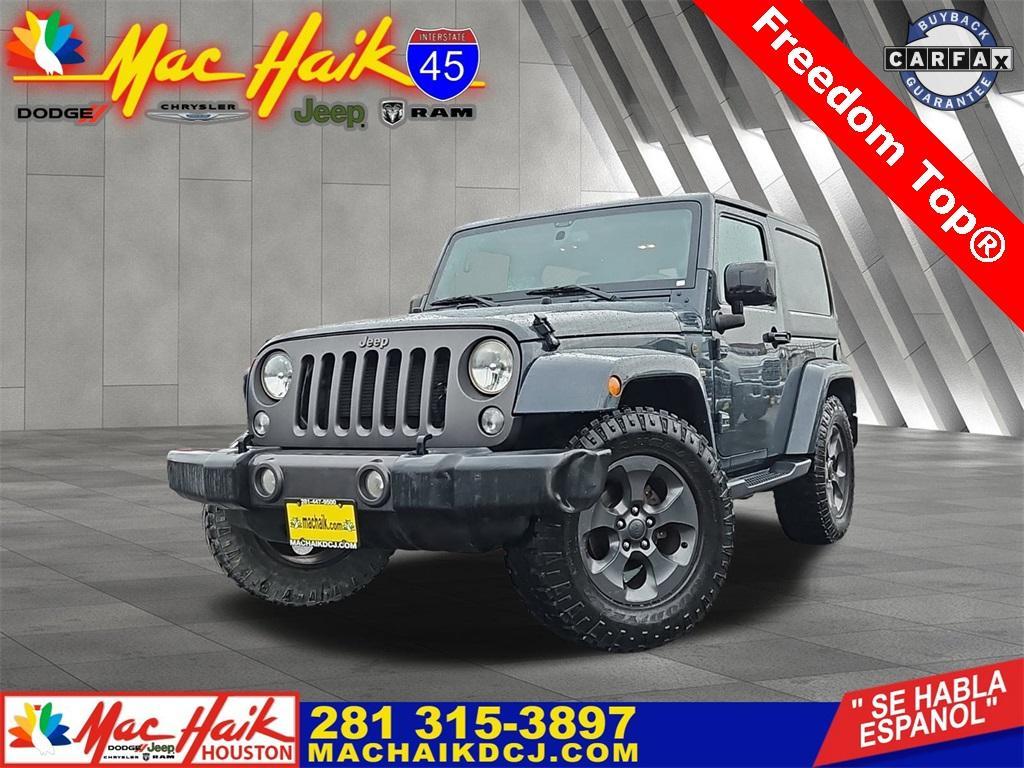 used 2017 Jeep Wrangler car, priced at $21,699