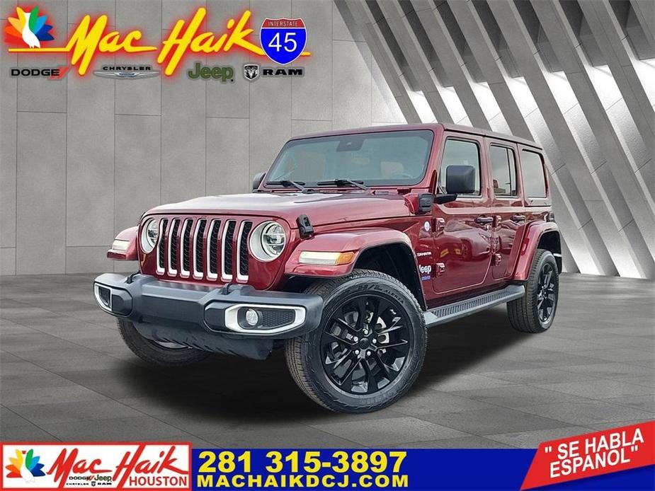 used 2021 Jeep Wrangler Unlimited 4xe car, priced at $34,981