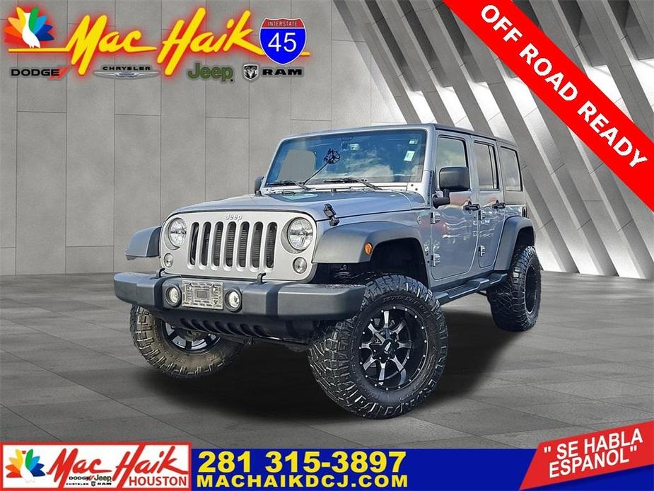 used 2017 Jeep Wrangler Unlimited car, priced at $29,991