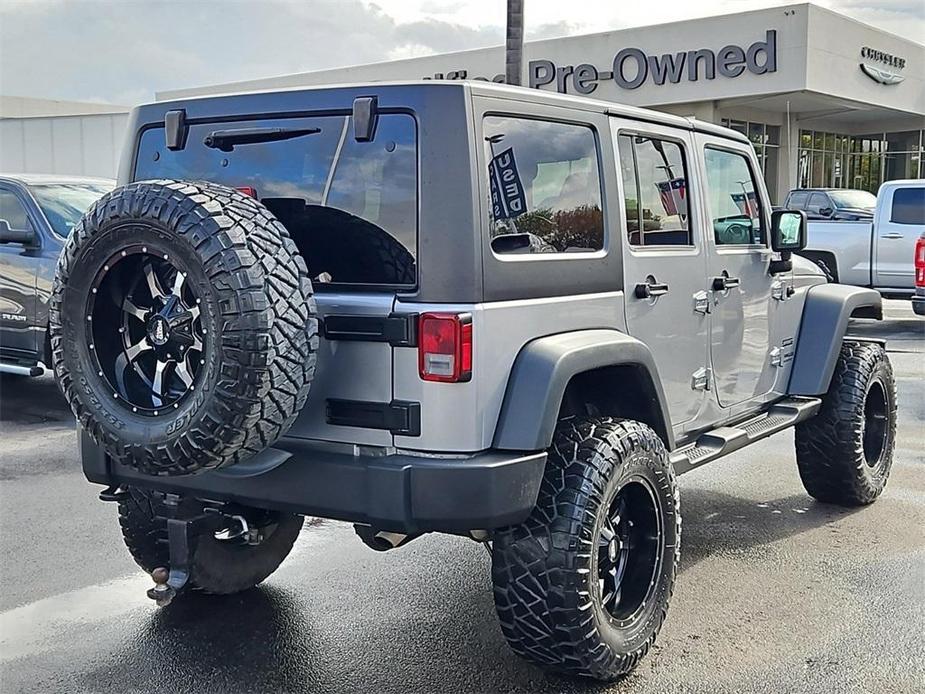 used 2017 Jeep Wrangler Unlimited car, priced at $29,991