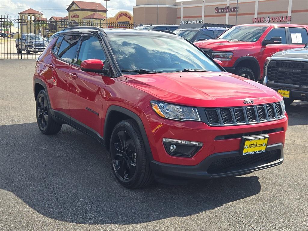 used 2021 Jeep Compass car, priced at $19,419
