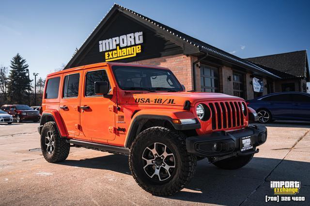 used 2018 Jeep Wrangler Unlimited car, priced at $27,498