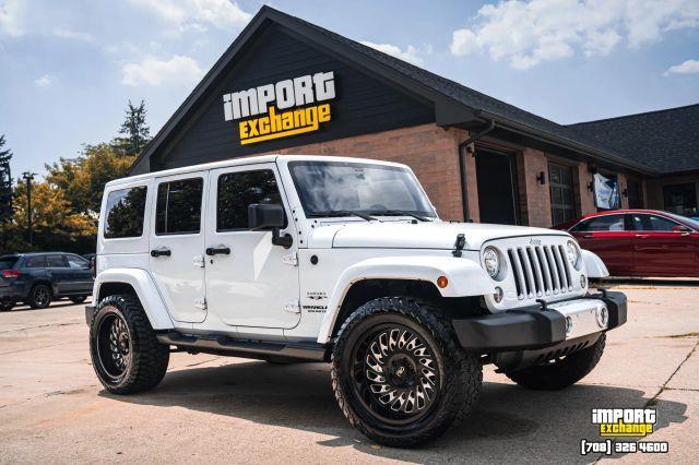 used 2017 Jeep Wrangler Unlimited car, priced at $23,998