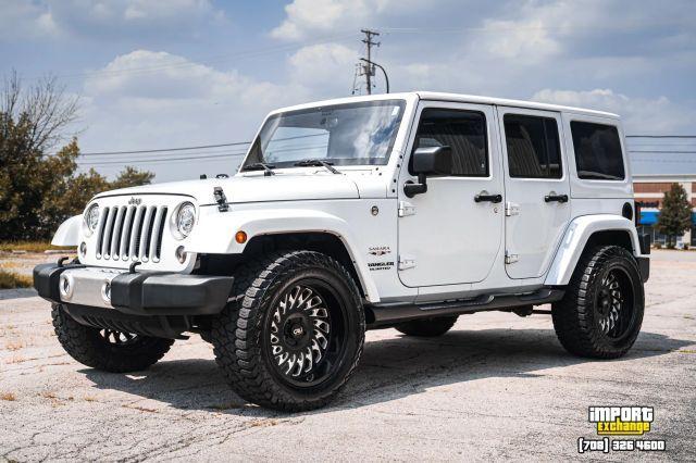 used 2017 Jeep Wrangler Unlimited car, priced at $23,998
