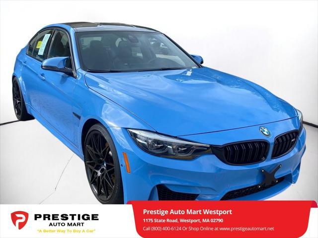 used 2018 BMW M3 car, priced at $43,575