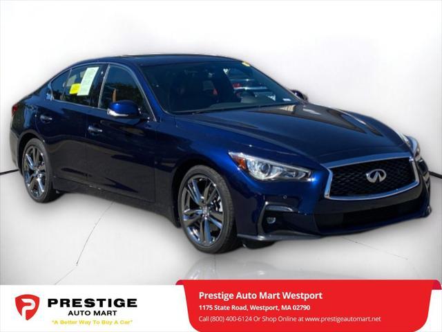used 2021 INFINITI Q50 car, priced at $30,988