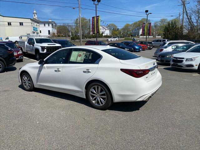 used 2022 INFINITI Q50 car, priced at $28,495