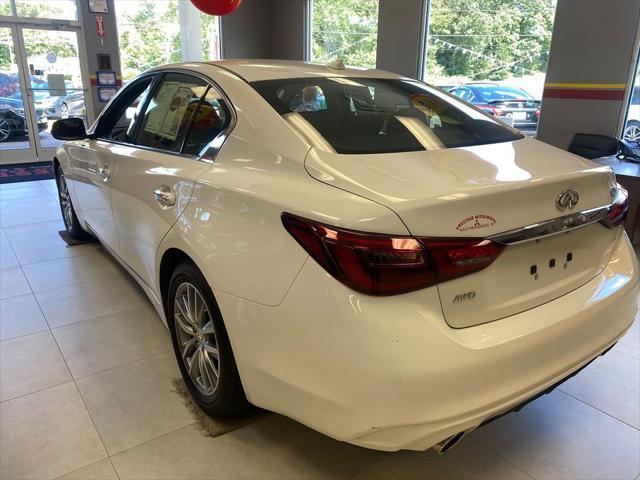 used 2022 INFINITI Q50 car, priced at $30,955