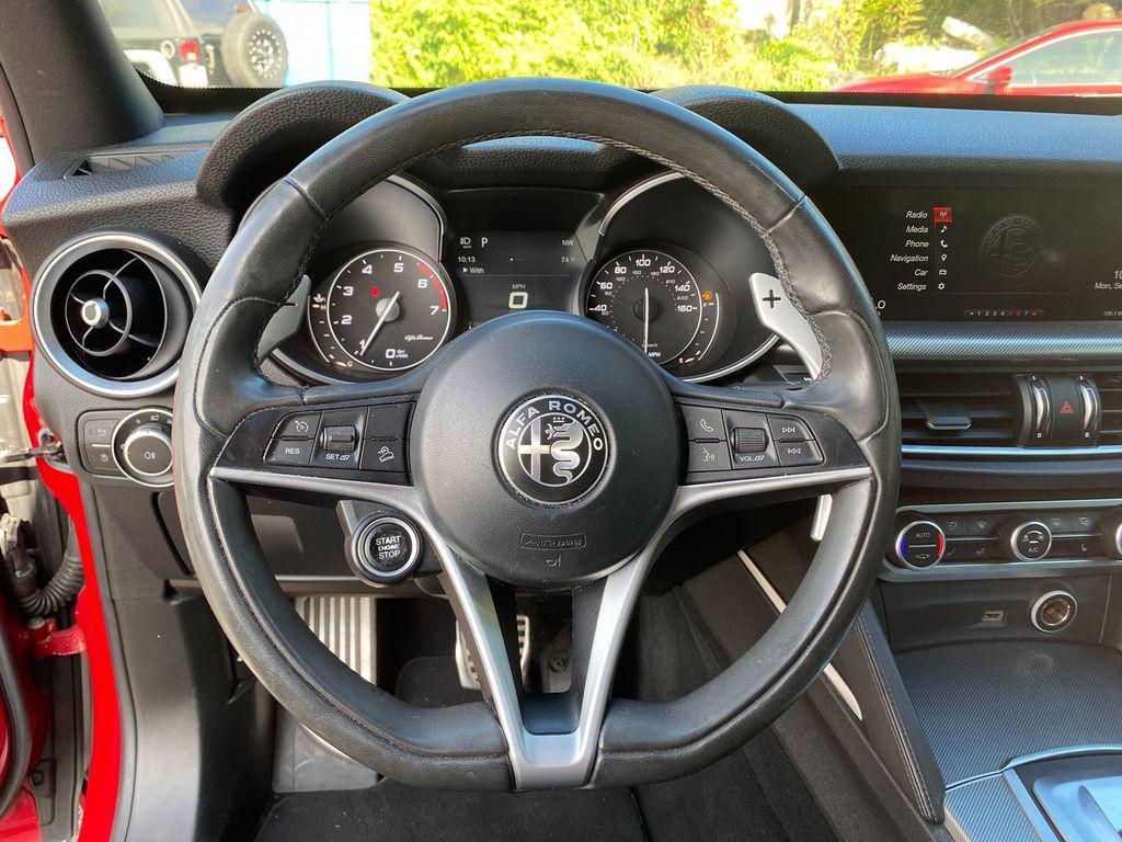 used 2018 Alfa Romeo Stelvio car, priced at $15,893