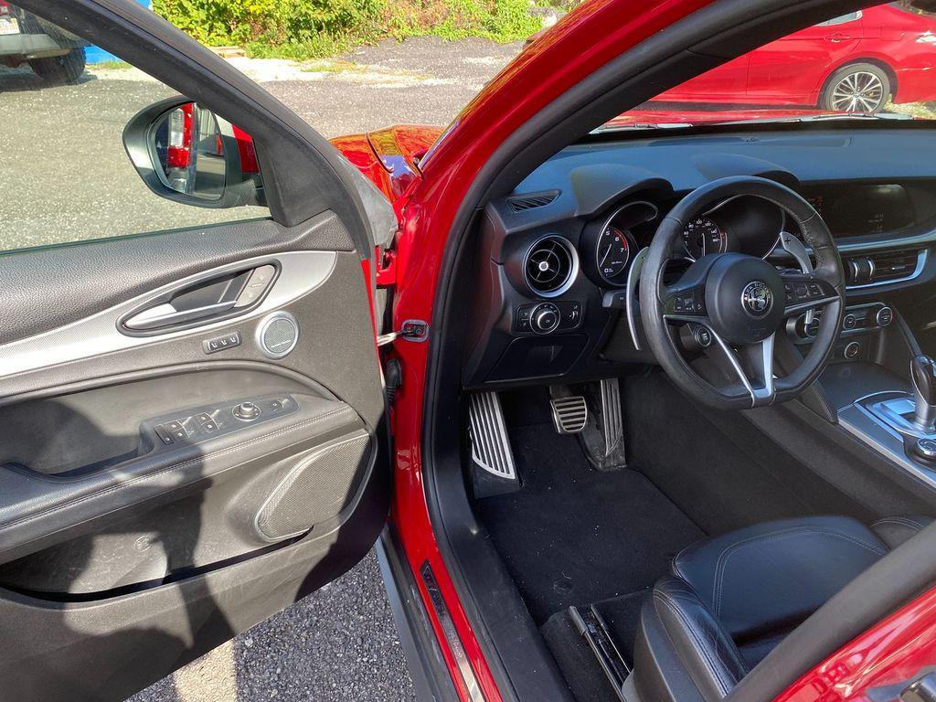 used 2018 Alfa Romeo Stelvio car, priced at $15,893