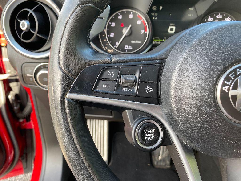 used 2018 Alfa Romeo Stelvio car, priced at $15,893