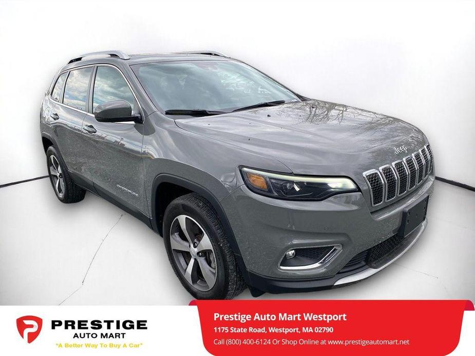 used 2021 Jeep Cherokee car, priced at $27,484