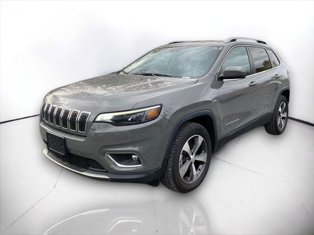 used 2021 Jeep Cherokee car, priced at $25,355