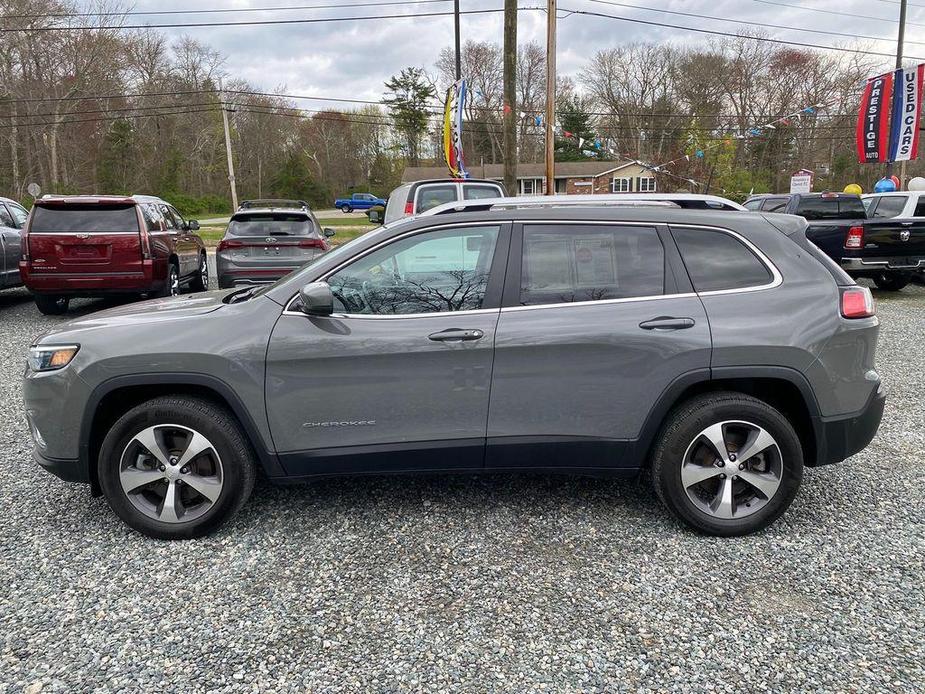 used 2021 Jeep Cherokee car, priced at $27,484