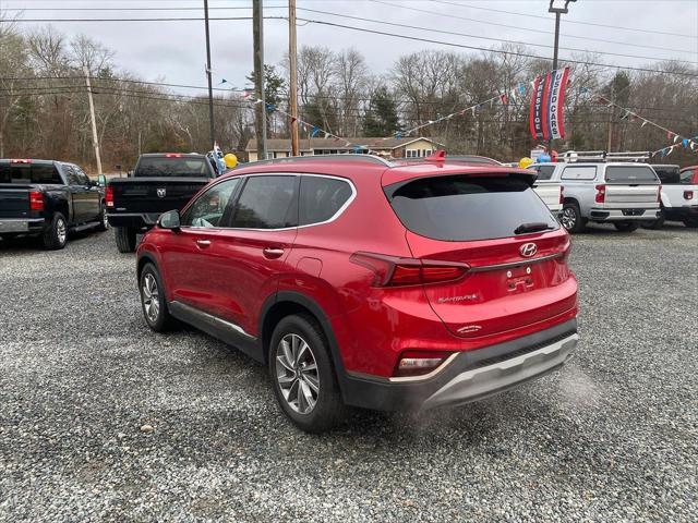 used 2020 Hyundai Santa Fe car, priced at $24,655