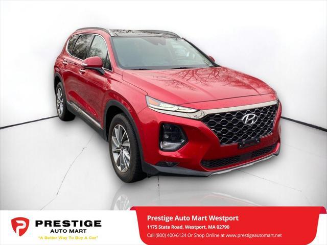 used 2020 Hyundai Santa Fe car, priced at $24,655